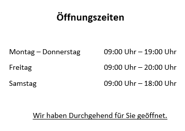 Smoketown Arbon im Einkaufzentrum Rosengarten Migros
