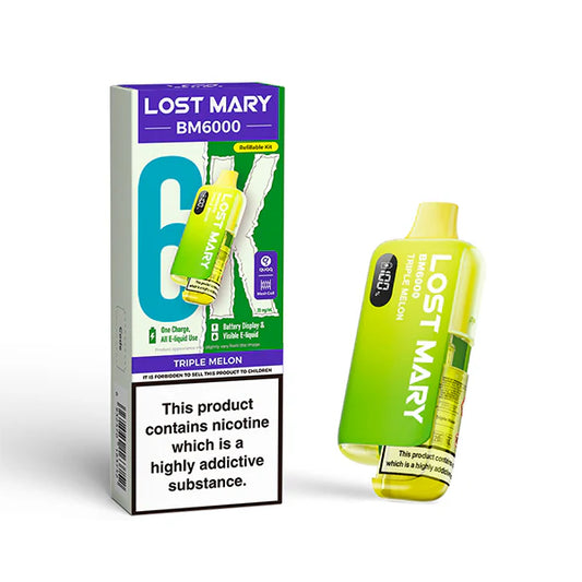 Lost Mary BM6000 - Triple Melon – BM6000 Triple Melon, Cantaloupe Vape