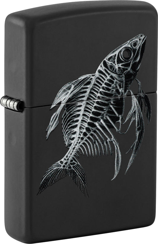 Zippo 218 Fish Skeleton Design