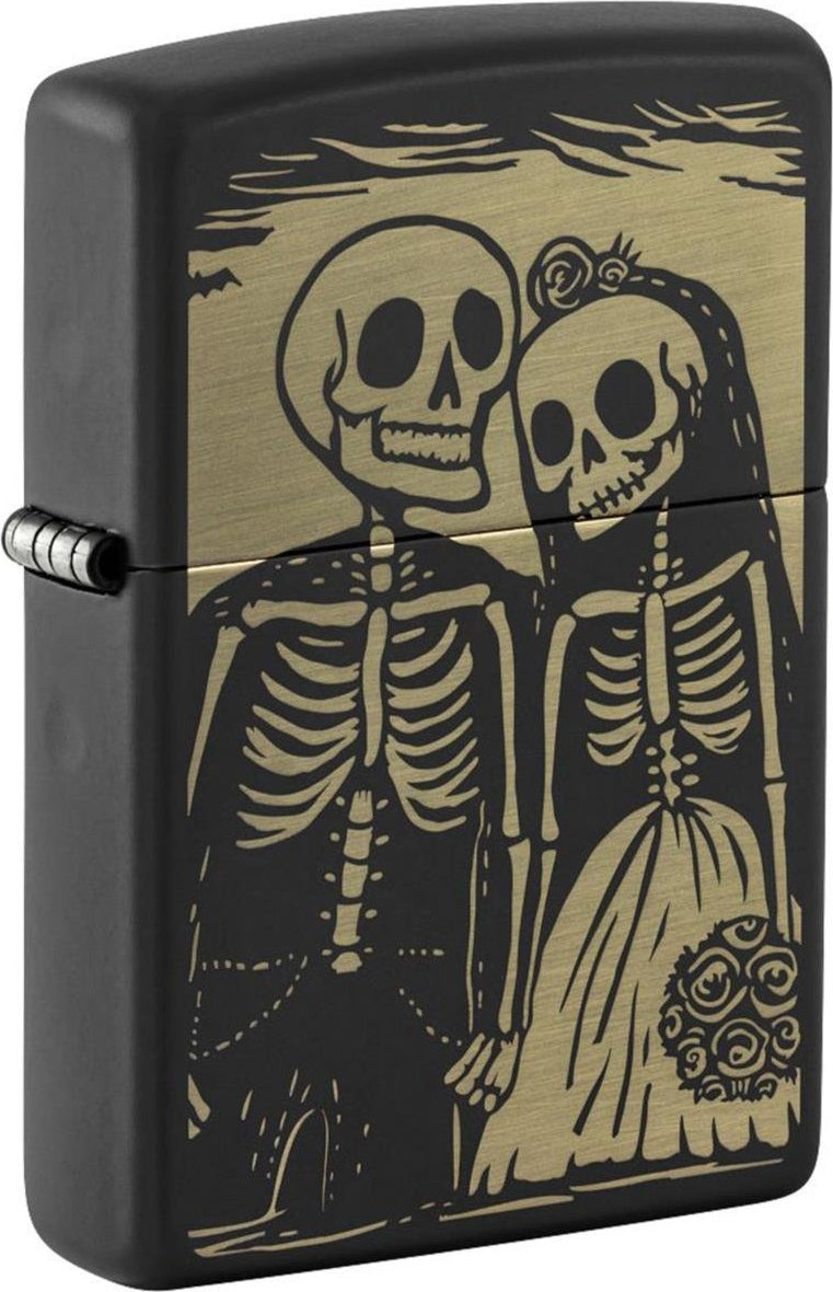 Zippo 218 Skeleton Couple