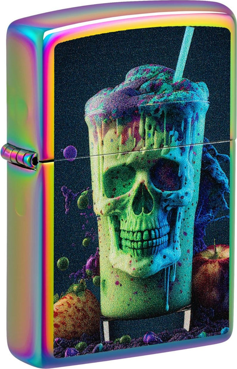 Zippo 151 Skull Shake Design