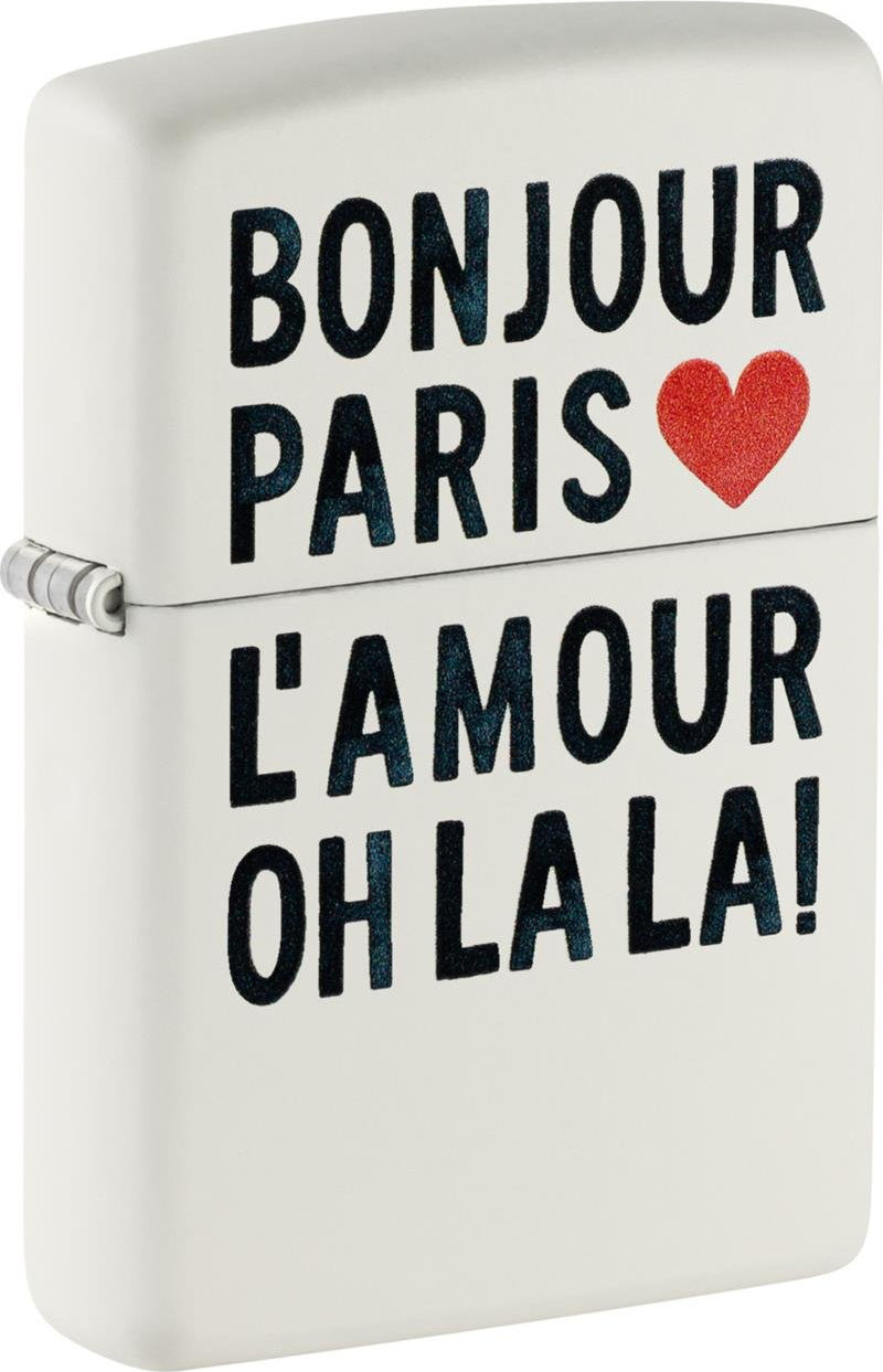 Zippo 214 Bonjour Design