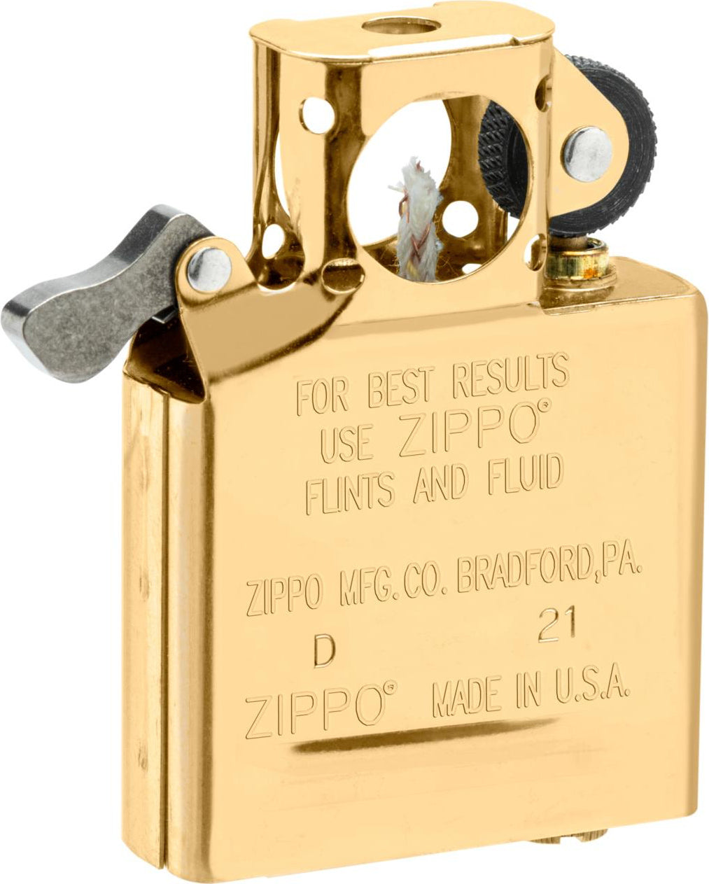 Zippo Pipe Insert Gold Flash