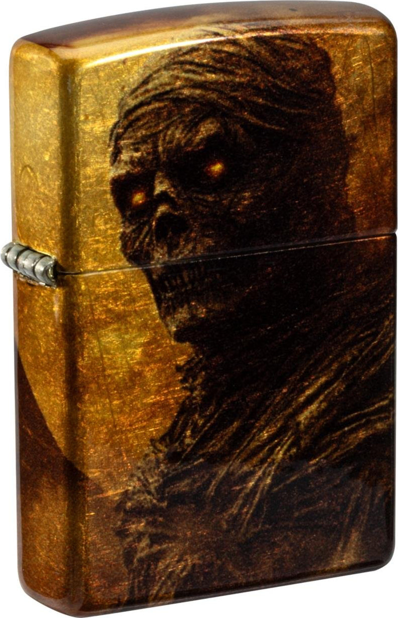 Zippo 47043 Mummy Design, 540 Tumbled Brass