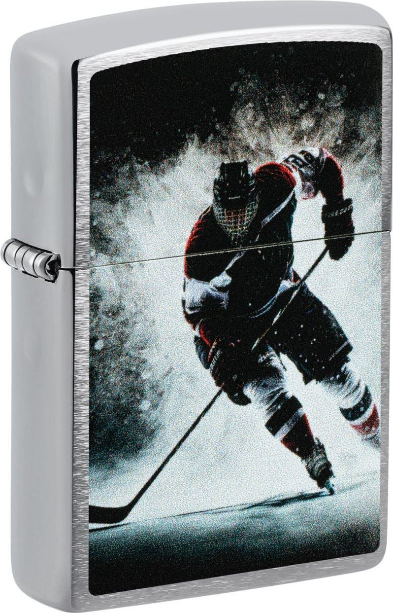 Zippo 200 Hockey Player Design