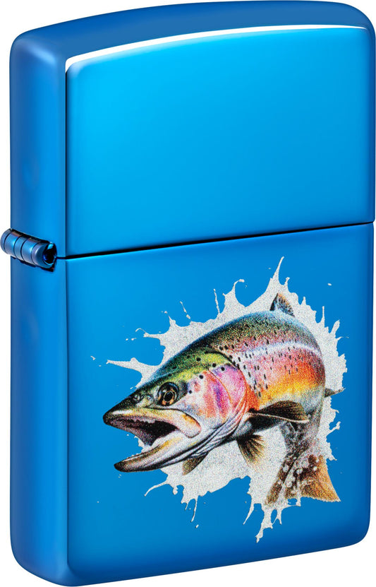 Zippo 20446 Jumping Fish Design