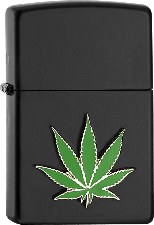 Zippo 218 Cannabis Leaf