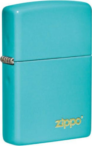 Zippo 49454 Flat Turquoise Laser