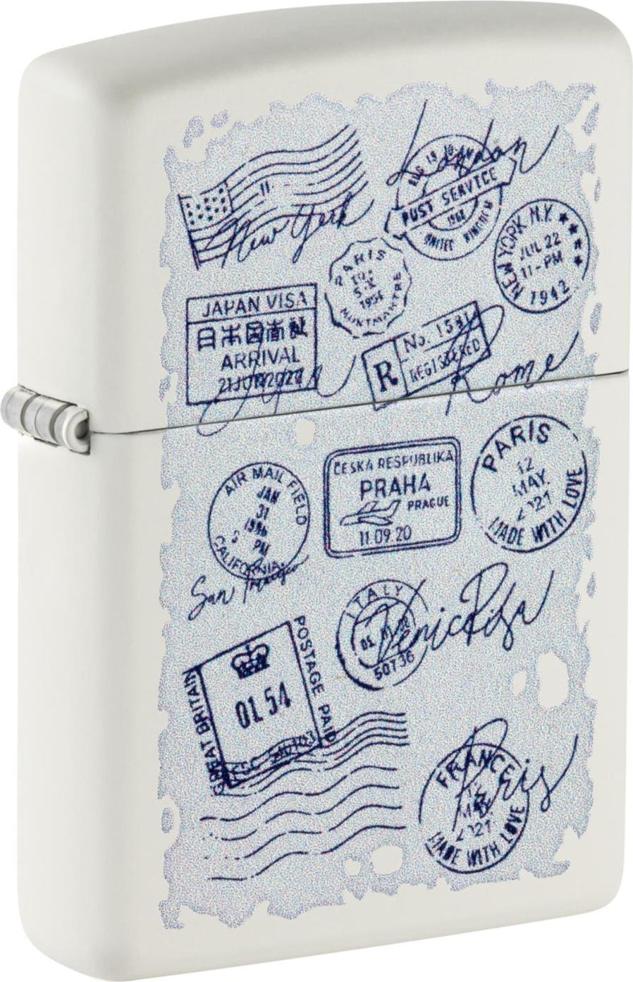 Zippo 214 Stamps Design