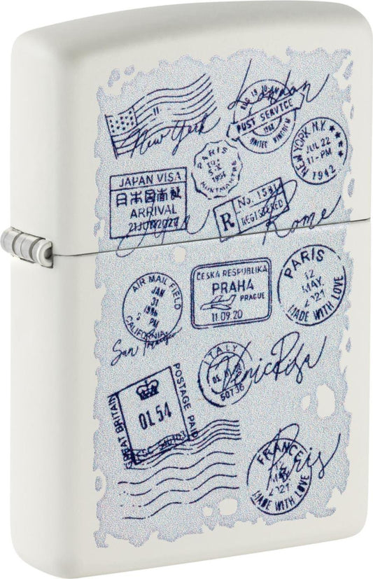 Zippo 214 Stamps Design