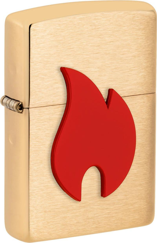 Zippo 204B BIG Flame red