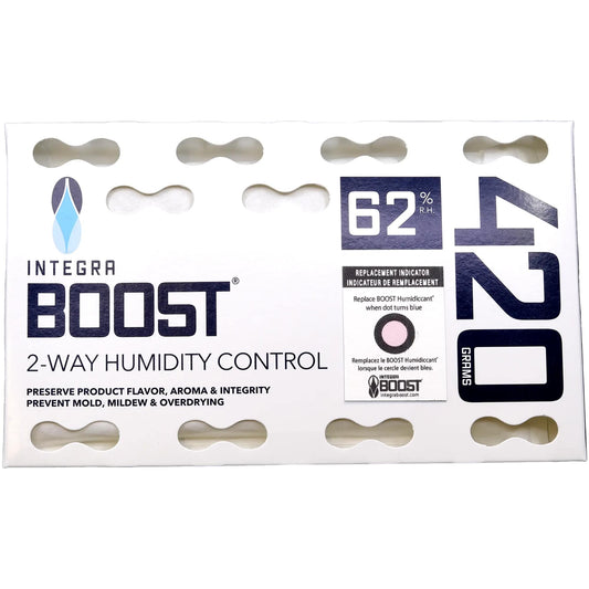 Integra Boost 420g 62% grosses 2-Wege-Feuchtigkeitspack für Humidore