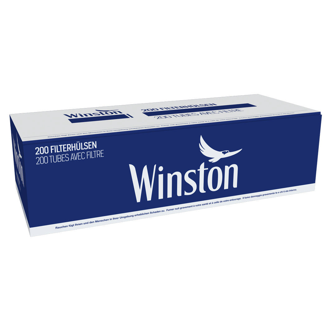 Filterhülsen Winston 200 – DIY Zigaretten, effiziente Filtration