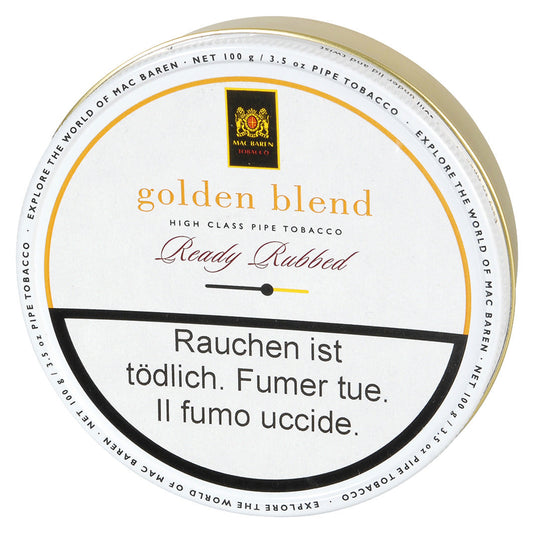 Mac Baren Golden Blend 100g – dänischer Pfeifentabak, hochwertiger Pfeifentabak