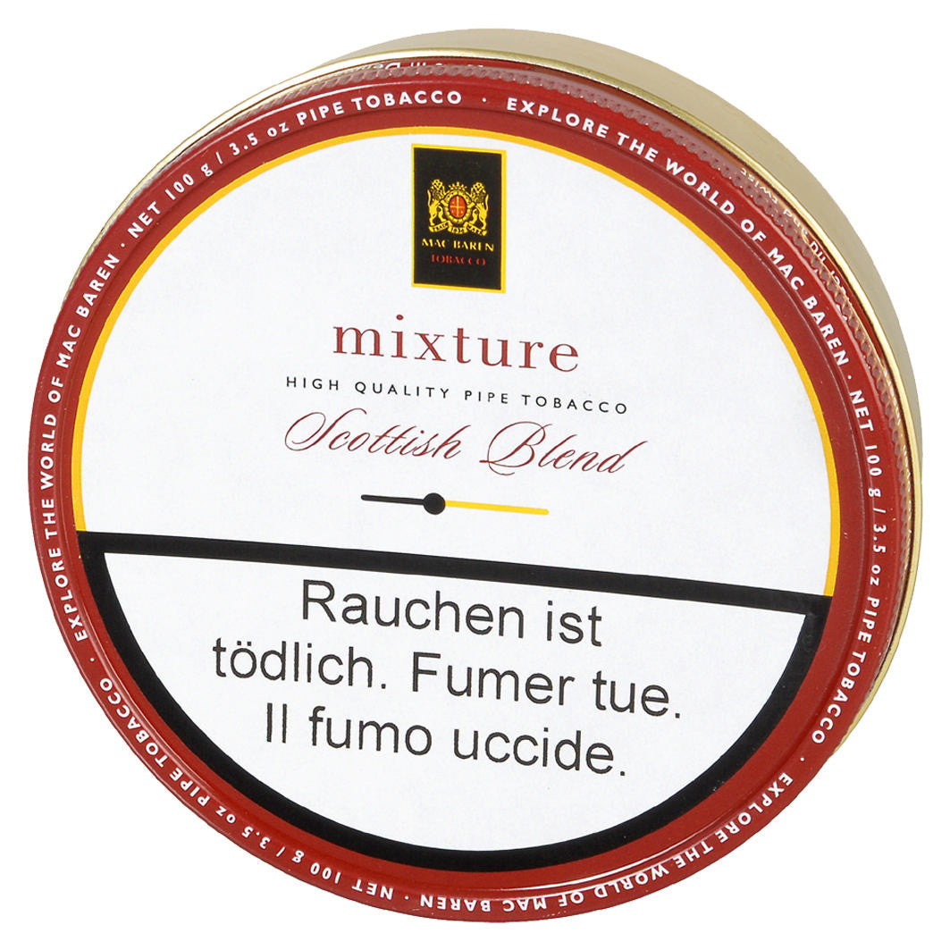 Mac Baren Mixture 100g – aromatisierter Pfeifentabak, dänischer Pfeifentabak