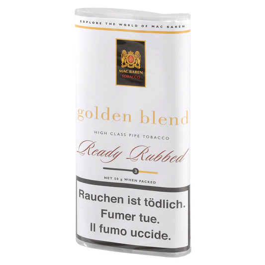 Mac Baren Golden Blend 50g – Burley Virginia Mischung, dänischer Pfeifentabak