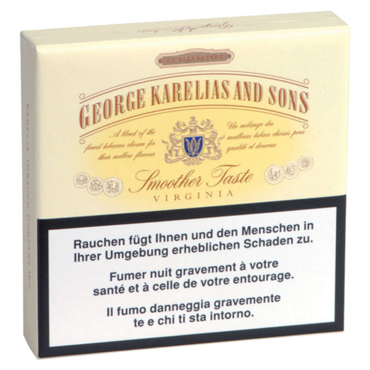 George Karelia Smoother Taste Box – angenehmer Rauchgenuss, ausgewogener Tabak