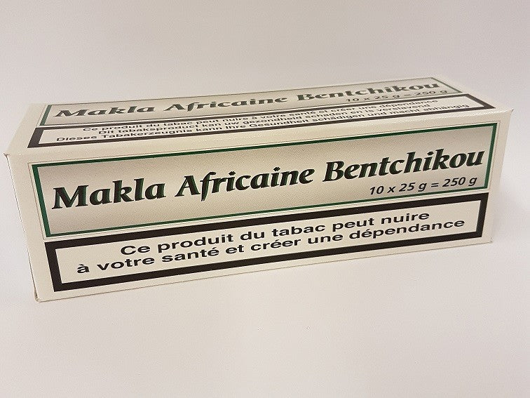 10 x Bentchicou Makla Africaine (Silber) – Kautabak, Snus