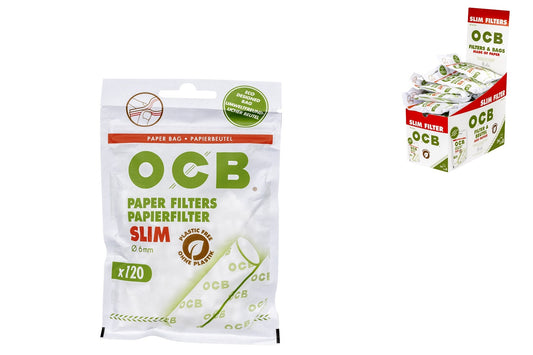 OCB Papierfilter Slim 6mm - 120 Stück