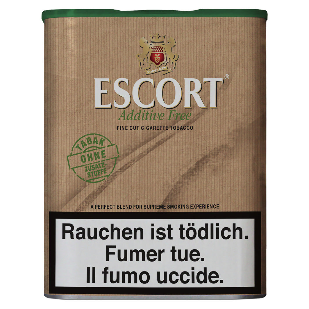 Escort Additive Free Tabakeimer - 100g – inkl. Gratis Hülsen