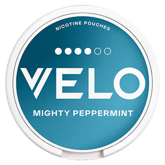 Velo Mighty Peppermint - 20 Beutel – beste Nikotinbeutel 2024, diskrete Anwendung Nikotin
