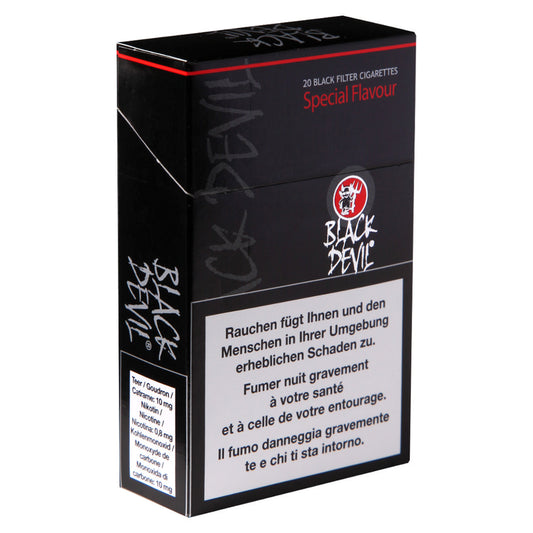 Black Devil Special - Vanille – Geschmackszigaretten, Günstige Zigaretten