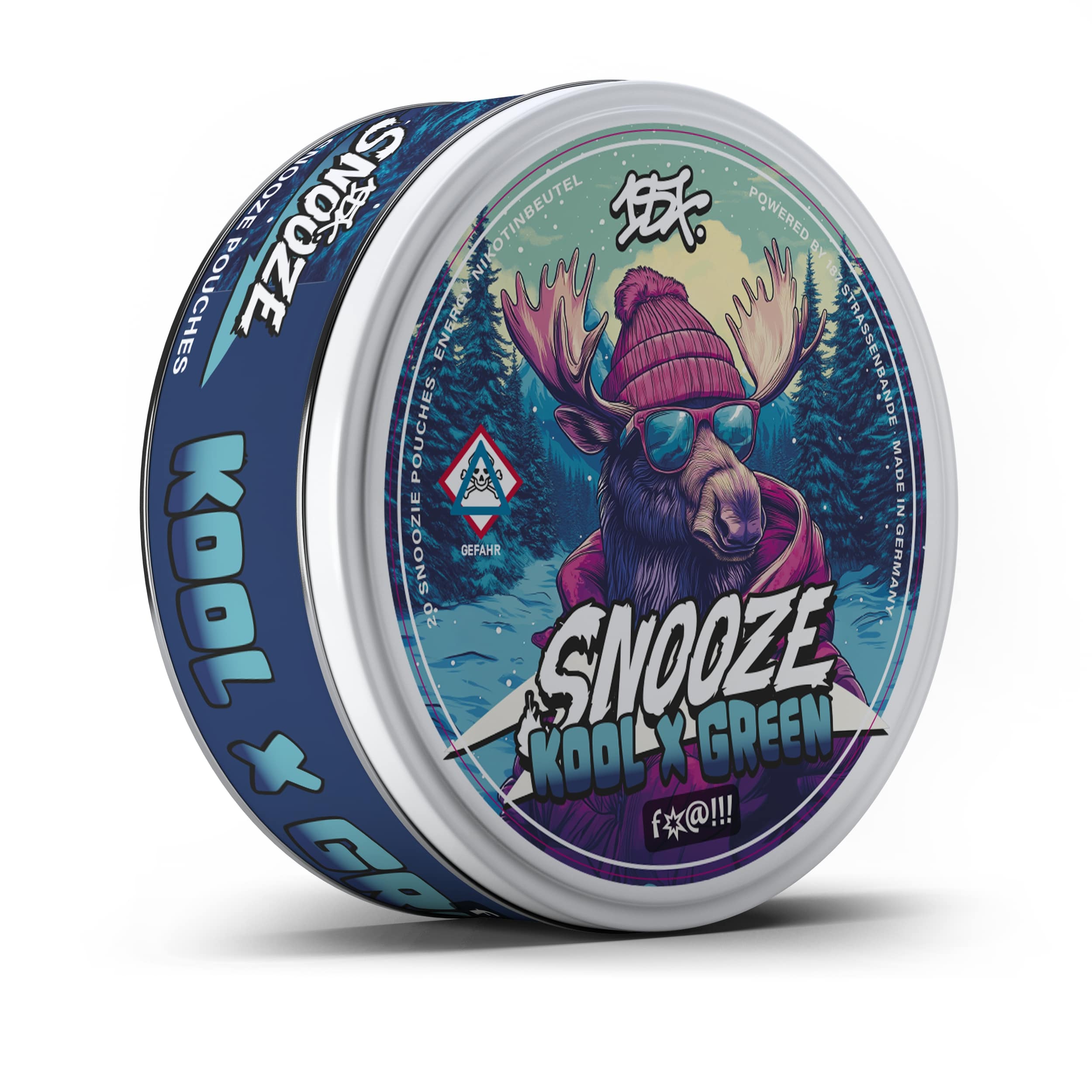 187 Snooze Kool & Green – 187 Gang Snus, 187 Snooze Kool &amp; Green