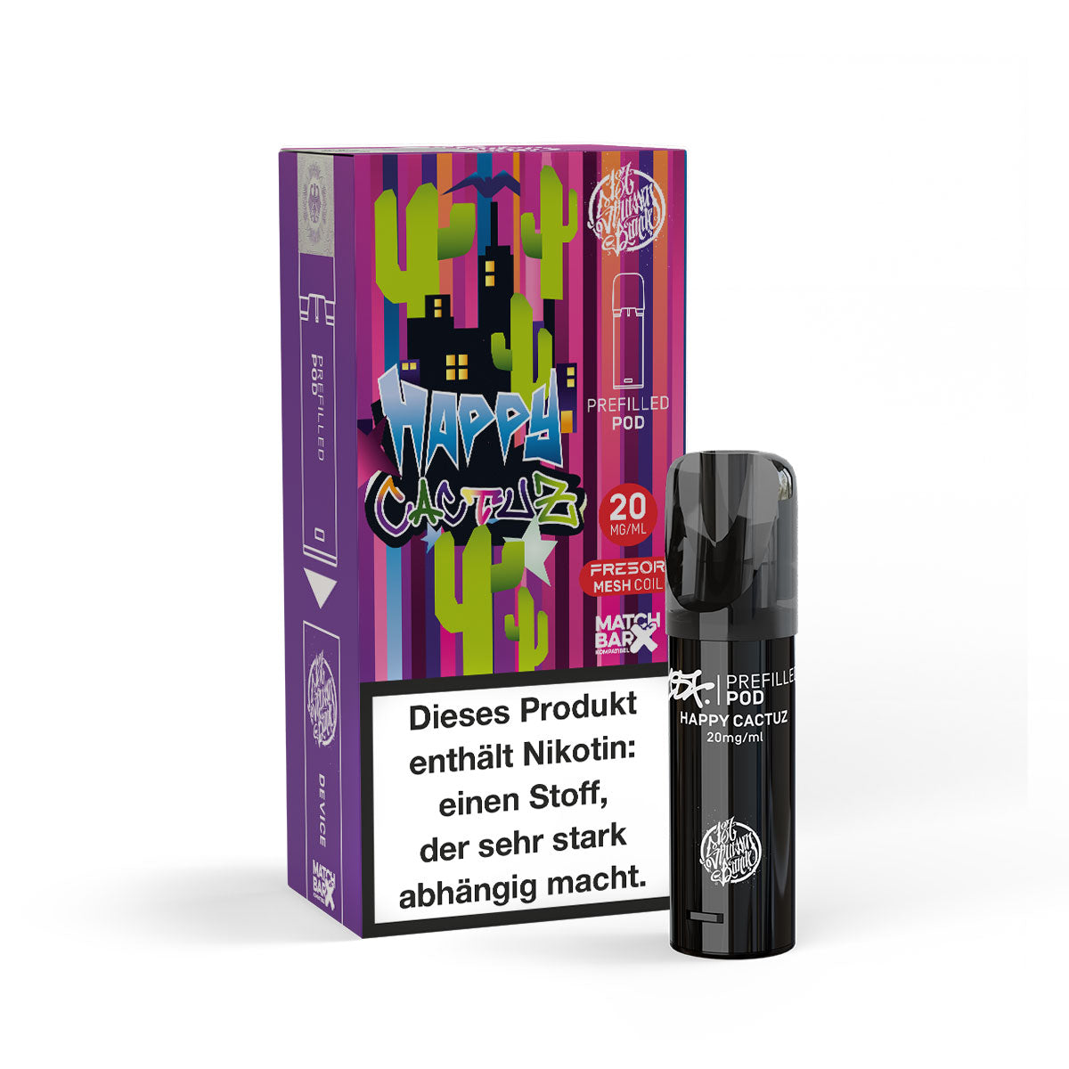 187 Strassenbande - Happy Cactuz - Pod 600 – 187 Strassenbande Dampfen, 187 Strassenbande Dampfer