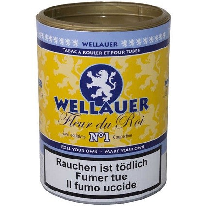 Wellauer Fleur du Roi Tabakeimer – Dose, Stopftabak