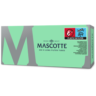 Zigarettenfilterhülsen Mascotte X-Long Doppelfilter 200 – Filterhülsen 25mm Filter, Filterhülsen Doppelfilter