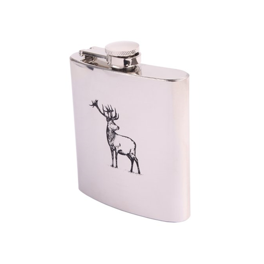 Flachmann Hirsch 6oz