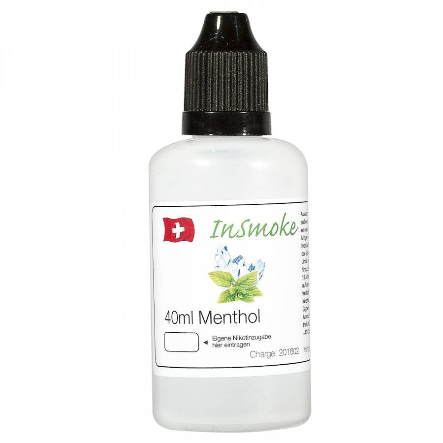 Liquid Insmoke - Menthol 40ml – 40ml Menthol, 50/50 Menthol Liquid