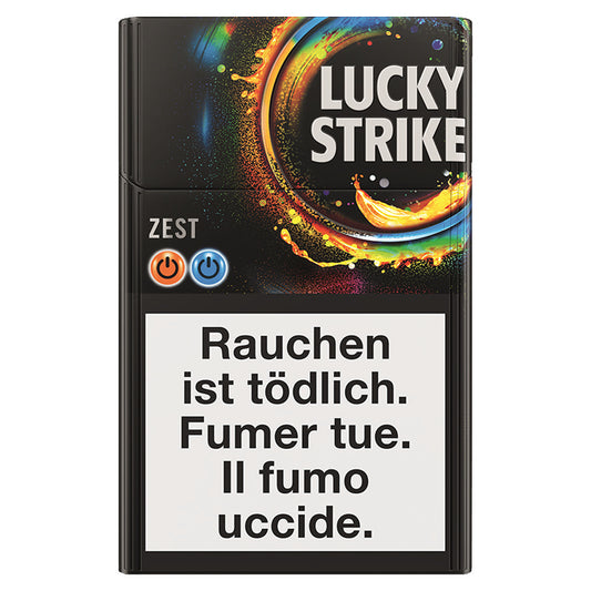 Lucky Strike Zest DC - Stange – Aromakapseln, Geschmackszigaretten