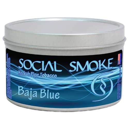 Wasserpfeifentabak Social Smoke Baja Blue 100gr