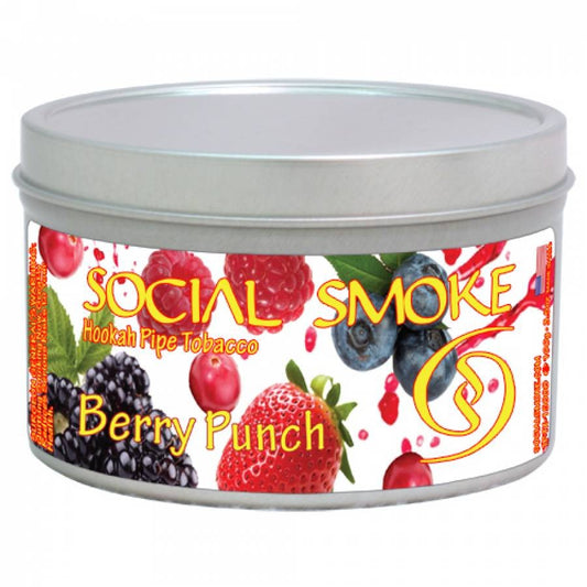Wasserpfeifentabak Social Smoke Berry Punch 100gr
