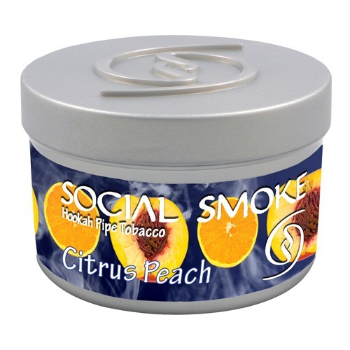 Wasserpfeifentabak Social Smoke Citrus Peach 100gr