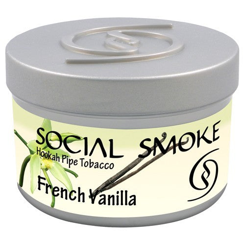 Wasserpfeifentabak Social Smoke French Vanilla 100gr
