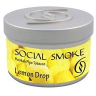 Wasserpfeifentabak Social Smoke Lemon Drop 100gr