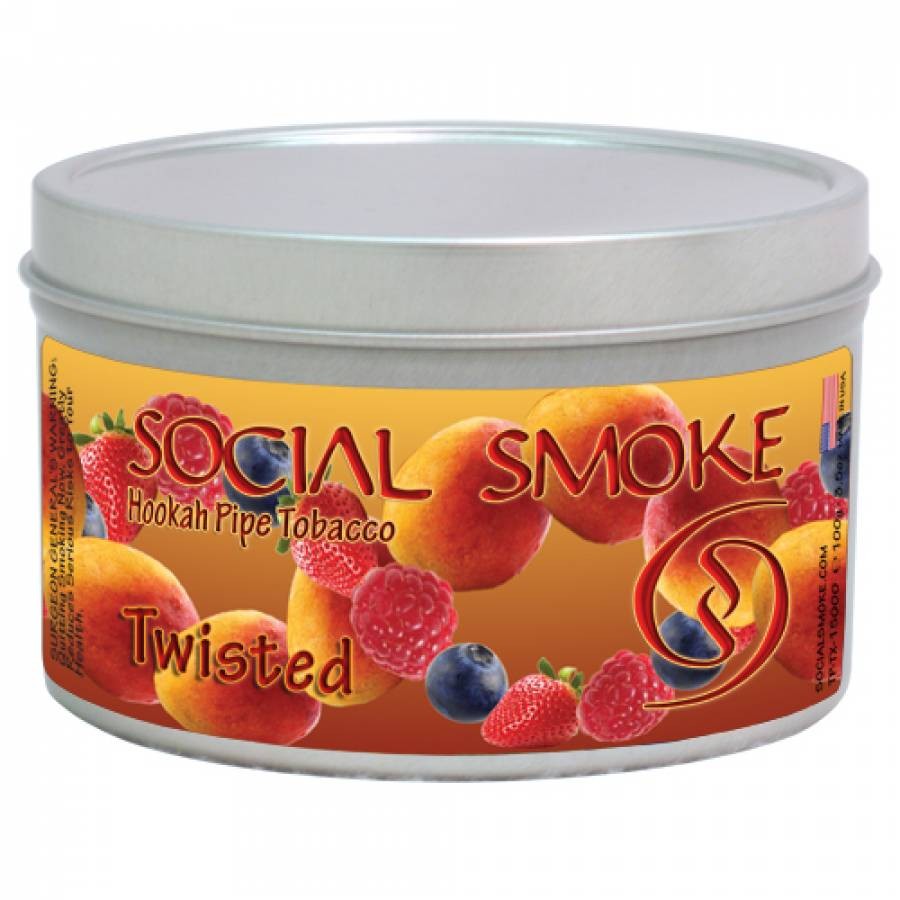 Wasserpfeifentabak Social Smoke Twisted 100gr