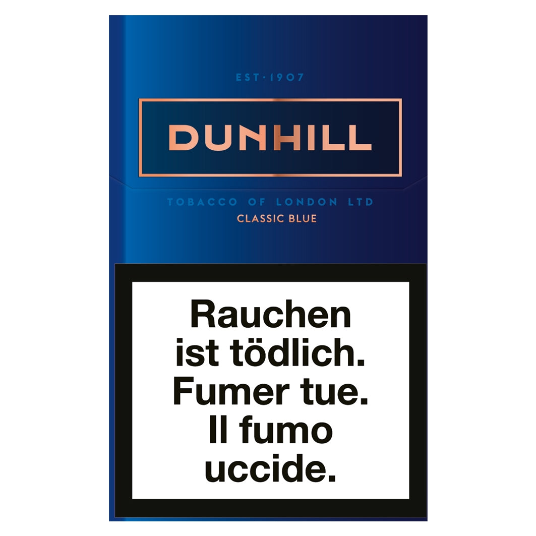 Dunhill Classic Blue - ehem. Select King Size Box – Schweizer Zigaretten, Tabakladen