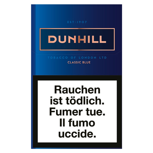 Dunhill Classic Blue - ehem. Select King Size Box – Schweizer Zigaretten, Tabakladen