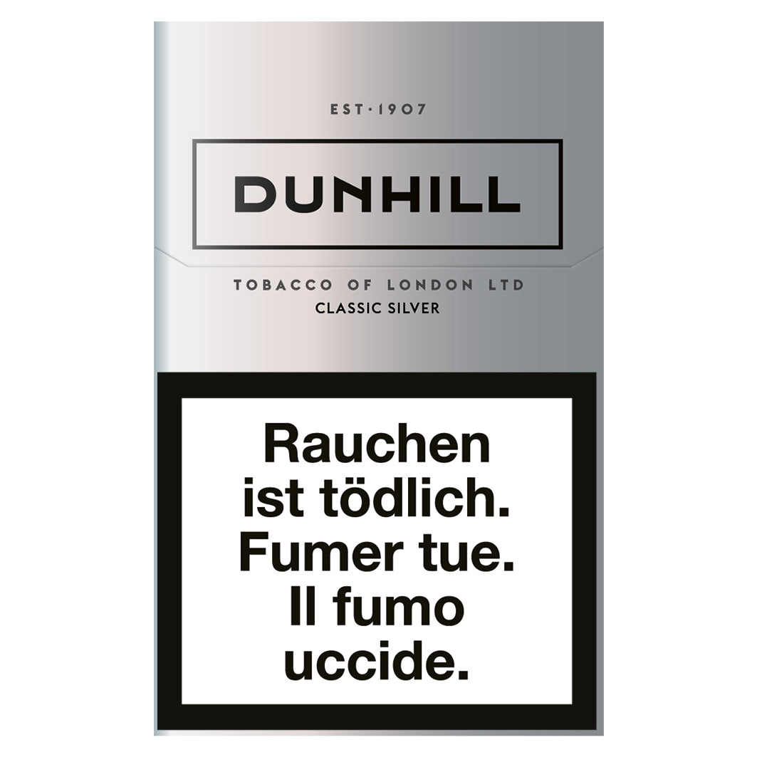 Dunhill Classic Silver (ehem. Select Silver) – Schweizer Zigaretten, Tabakladen
