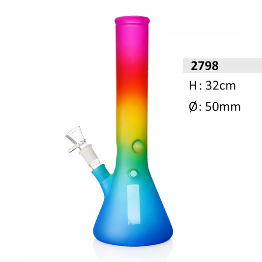 Beaker-Glasbong Rasta 32 cm