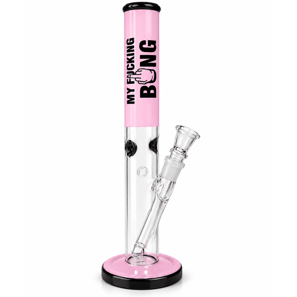 Glasbong Pink 31 cm