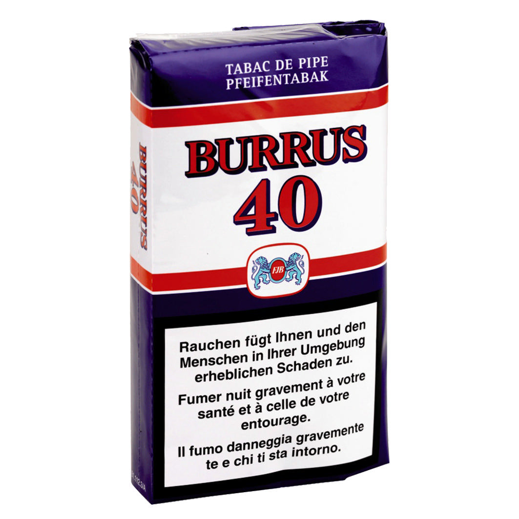 Burrus 40 Pfeifentabak 40g Beutel