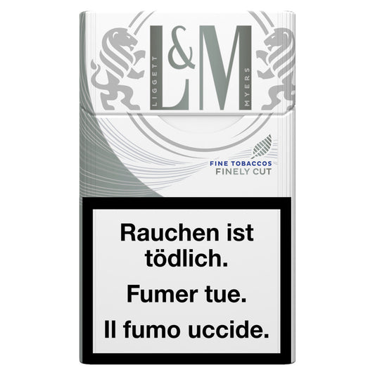 L&M Fine Cut Silver Blue Box – L&amp;M, Marlboro