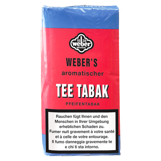 Weber Tee Tabak Rotband Pfeifentabak 80g