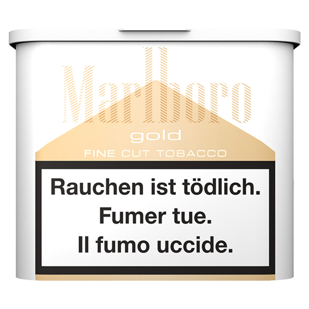 Marlboro Gold Tabakeimer – Dose, Drehtabak