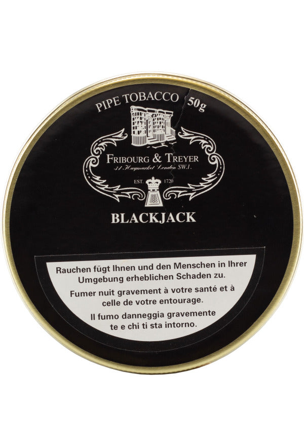 Fribourg & Treyer Blackjack Pfeifentabak, 50-g-Dose