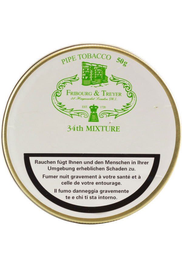 Fribourg & Treyer Nr. 34 Mixture Pfeifentabak, 50-g-Dose